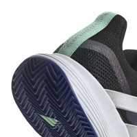 Zapatillas Adidas CourtJam Control Negro Nucleo Plata Mujer  Oferta + Barato