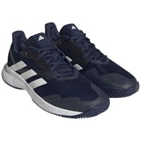 Adidas CourtJam Control Team Tenis Navy Azul Branco