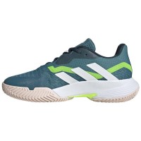 Adidas CourtJam Control Green Artic Women''s White Sneakers