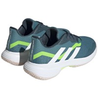 Adidas CourtJam Control Green Artic Sneakers Donna Bianca
