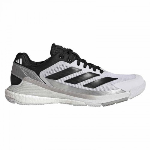 Zapatillas de Padel Adidas Crazyquick Boost Padel Blanco Negro Plata