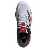 Zapatillas Adidas Crazyquick Boost Padel Blanco Negro Rojo  Oferta + Barato