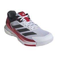 Zapatillas Adidas Crazyquick Boost Padel Blanco Negro Rojo  Oferta + Barato