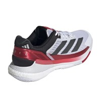 Zapatillas Adidas Crazyquick Boost Padel Blanco Negro Rojo  Oferta + Barato