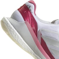 Zapatillas Adidas Crazyquick Boost Padel Blanco Plata Rosa Mujer  Oferta + Barato