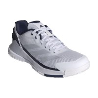 Tênis Adidas Crazyquick LS Padel Branco Azul Cinza