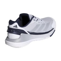 Tênis Adidas Crazyquick LS Padel Branco Azul Cinza