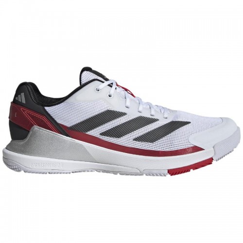 Adidas Crazyquick LS Padel Blanc Noir Rouge Baskets Adidas Crazyquick LS Padel Blanc Noir Rouge Baskets