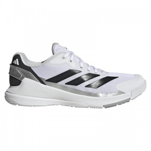 Tênis Adidas Crazyquick LS Padel Branco Prateado