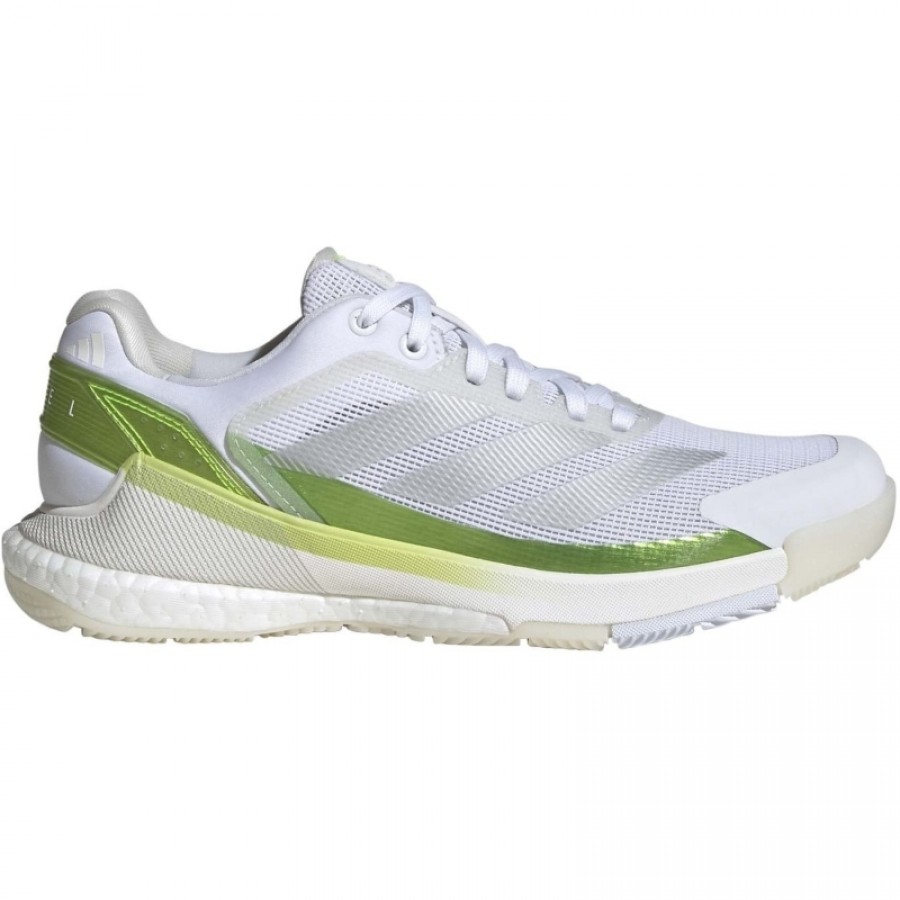 Zapatillas Adidas Crazyquick Padel Blanco Lucid Limon Mujer  Oferta + Barato