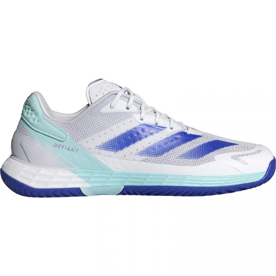 Adidas Defiant Speed 2 Bianco Blu Aqua Scarpe da ginnastica  Offerta + Economico