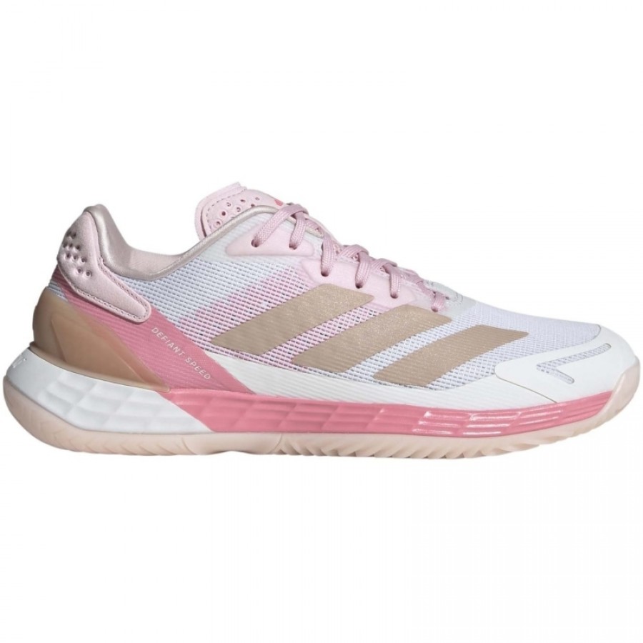 Adidas Defiant Speed 2 Bianco Perla Scarpe da ginnastica Rosa Donna  Offerta + Economico
