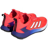 Adidas Defiant Speed Sneakers Solar Red White