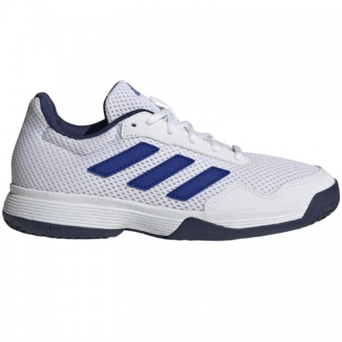 Zapatillas de Padel Adidas Game Spec Blanco Azul Junior