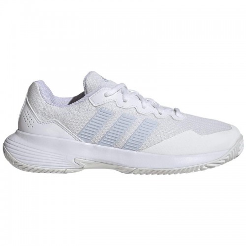 Adidas GameCourt 2 Baskets Blanc Ciel Bleu Femmes