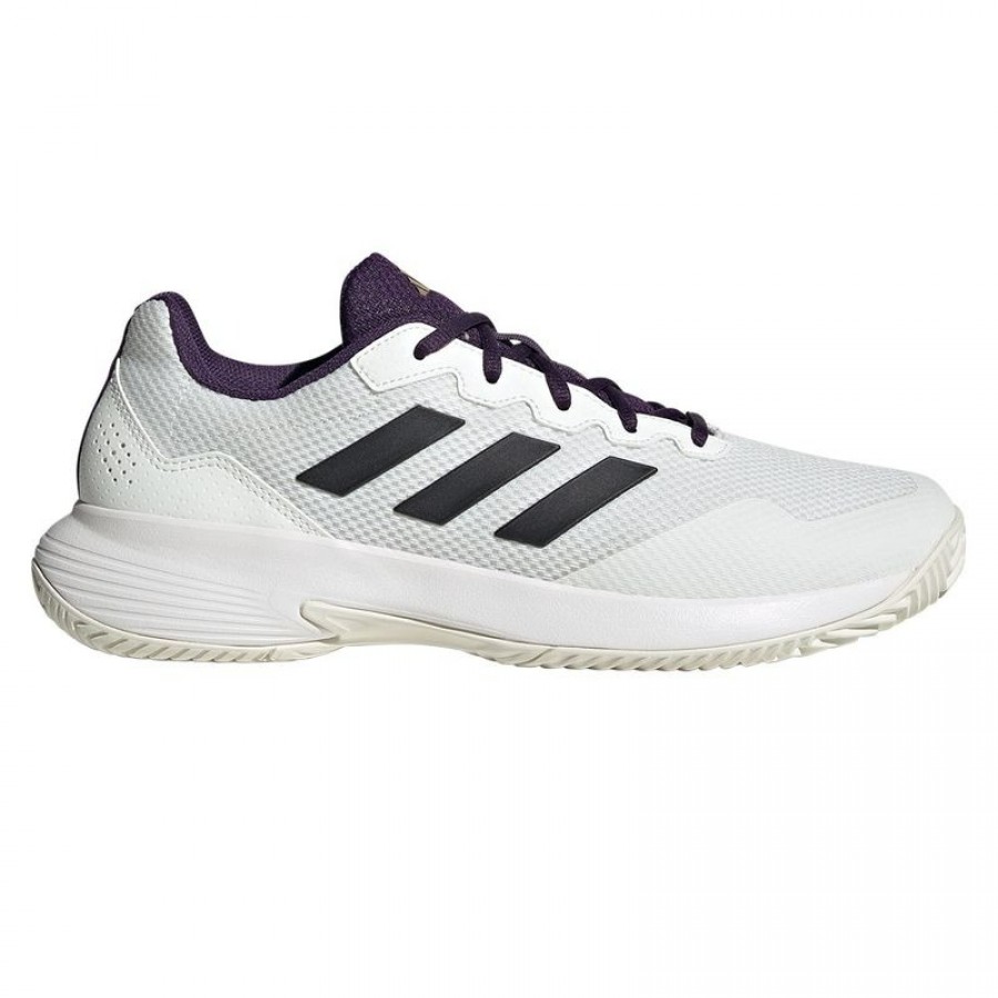 Scarpe da ginnastica Adidas GameCourt 2 Bianco Viola Aurora  Offerta + Economico