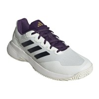Scarpe da ginnastica Adidas GameCourt 2 Bianco Viola Aurora  Offerta + Economico