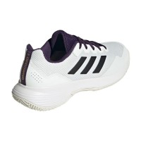 Scarpe da ginnastica Adidas GameCourt 2 Bianco Viola Aurora  Offerta + Economico