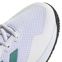 Adidas GameCourt 2 Blanc Vert Noir Baskets  Offre - Pas cher