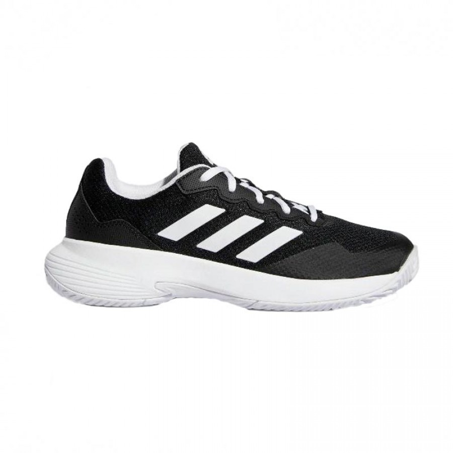Zapatillas Adidas Gamecourt 2 Negro Blanco Mujer
