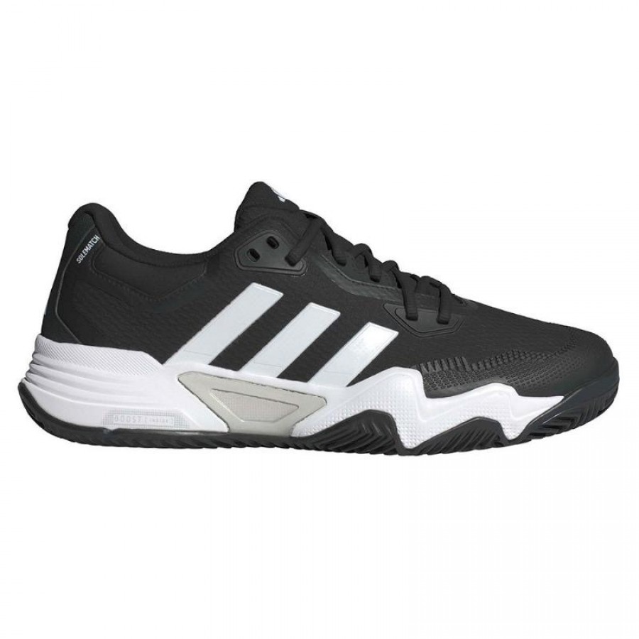 Adidas Solematch Control 2 Tênis Clay Preto Branco  Oferta + Barato