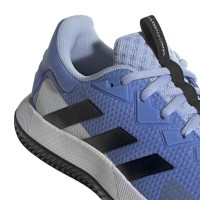 Adidas SoleMatch Control Tênis Azul Preto PADELPOINT Adidas SoleMatch Control Tênis Azul Preto