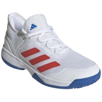 Adidas Ubersonic 4 White Junior Red Sneakers