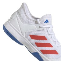 Adidas Ubersonic 4 White Junior Red Sneakers