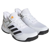 Adidas Ubersonic 4K White Yellow Junior Baskets