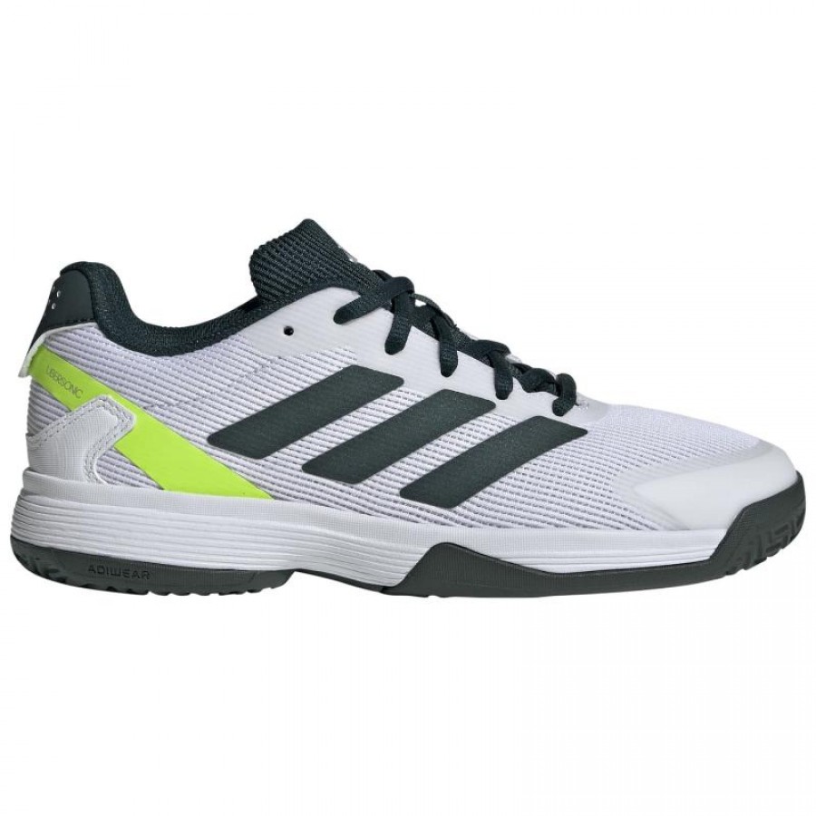 Adidas Ubersonic Verde Argento Lucido Limone Junior Scarpe da ginnastica  Offerta + Economico