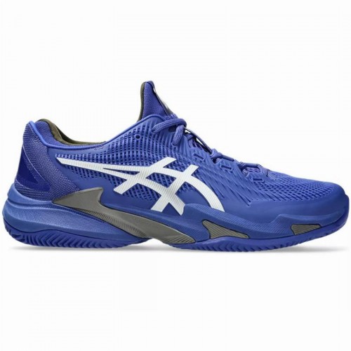 Baskets Asics Court FF 3 Clay Cobalt Bleu Blanc Baskets Asics Court FF 3 Clay Cobalt Bleu Blanc