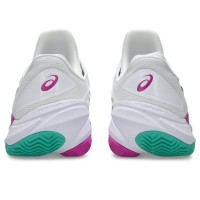 Asics Court FF 3 Clay White Pink Sakura Sneakers