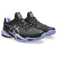 Asics Court FF 3 Clay Graphite Gray Purple Sneakers