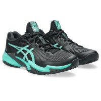 Zapatillas Asics Court FF 3 Clay Negro Turquesa