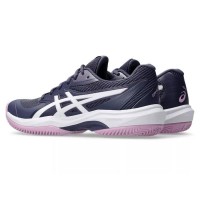 Zapatillas Asics Game FF Clay Azul Indigo Blanco Mujer  Oferta + Barato