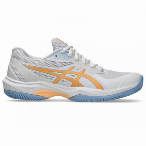 Baskets Femme Asics Game FF Padel Blanc Orange Baskets Femme Asics Game FF Padel Blanc Orange