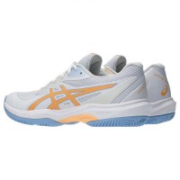 Sneakers Asics Game FF Padel Bianco Arancione Donna  Offerta + Economico