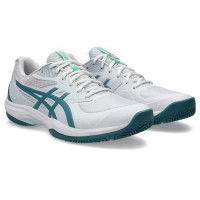 Tênis Asics Game FF Padel Branco Verde Claro