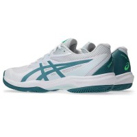 Tênis Asics Game FF Padel Branco Verde Claro