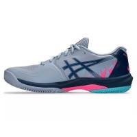 Zapatillas Asics Game FF Padel Gris Azul Aqua  Oferta + Barato