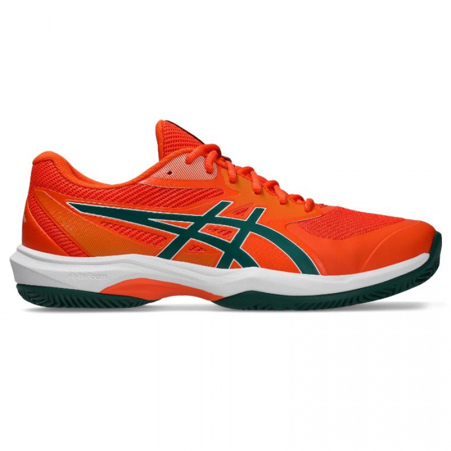 Asics Game FF Padel Baskets Orange Vert