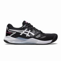 Tenis Asics Gel Challenger 13 Argila Preto Rosa Fluor