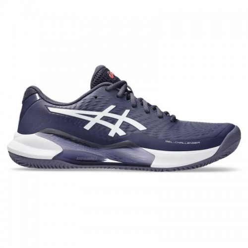 Baskets Asics Gel Challenger 14 TERRE BATTUE Bleu Indigo Blanc Baskets Asics Gel Challenger 14 TERRE BATTUE Bleu Indigo Blanc
