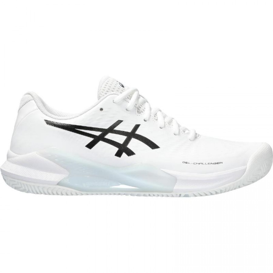 Tênis Asics Gel Challenger 14 Argila Branco Preto  Oferta + Barato