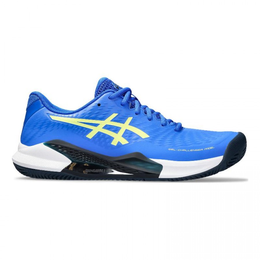 Scarpe Asics Gel Challenger 14 Padel Blu Giallo