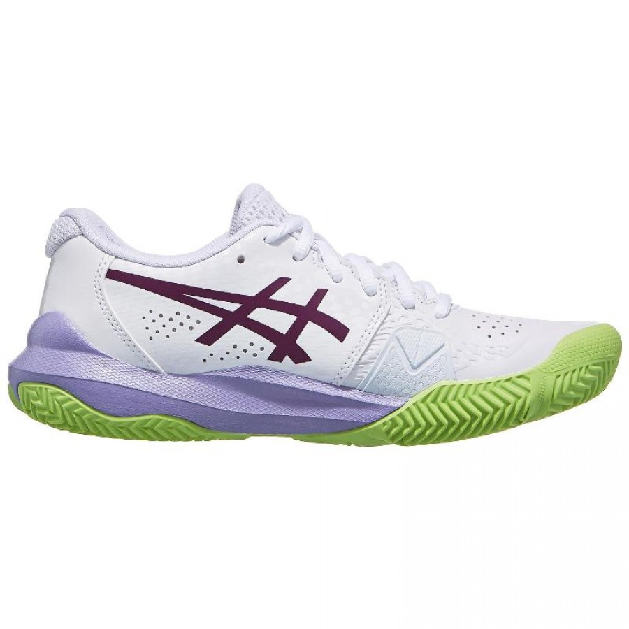 Chaussures de Padel Asics Gel Challenger 14 Blanc Mauve Intense Femme  Offre - Pas cher