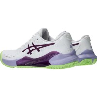 Chaussures de Padel Asics Gel Challenger 14 Blanc Mauve Intense Femme  Offre - Pas cher