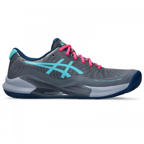 Baskets Asics Gel Challenger 14 Padel Gris Metropolis Aqua Baskets Asics Gel Challenger 14 Padel Gris Metropolis Aqua