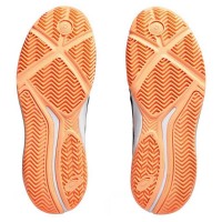 Zapatillas Asics Gel Challenger 14 Padel Negro Naranja Mujer