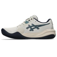 Asics Gel Challenger 15 Clay Beige bleu foncé